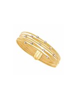 Bracelet Marco Bicego Woman Goa in Gold Diamante 0.33 Ct BG686-B - BG686-B